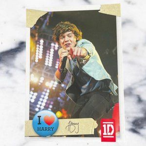 Harry Styles One Direction Official Trading Card #16 Panini Brand 2013